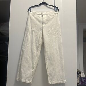 Madewell Women's Cream Chinos